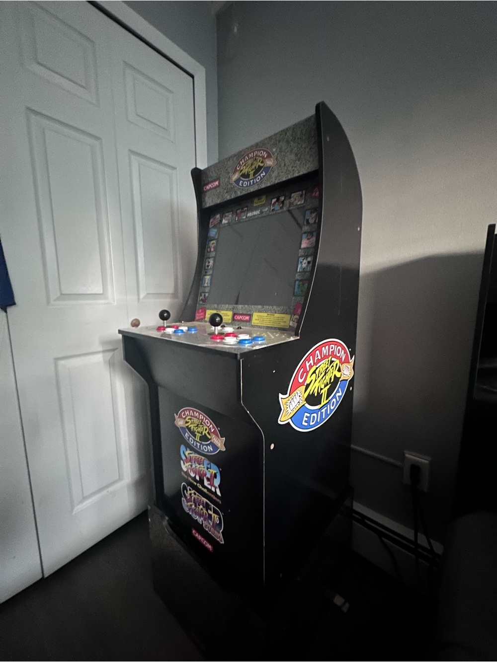 Black Arcade Cabinet - Champion Edition